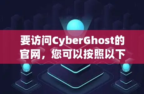 要访问CyberGhost的官网，您可以按照以下步骤操作