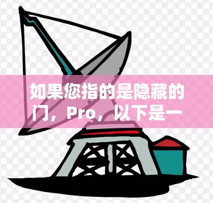 如果您指的是隐藏的门，Pro，以下是一些相关信息