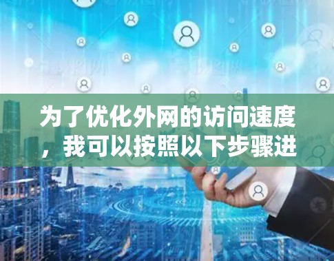 为了优化外网的访问速度，我可以按照以下步骤进行系统化的优化