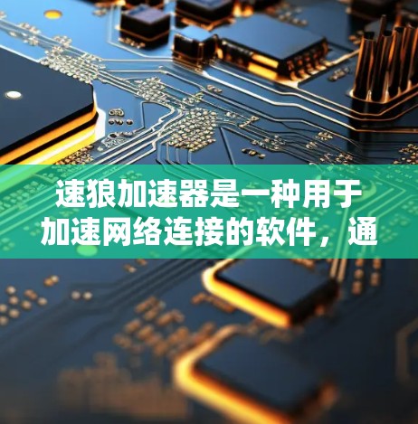 速狼加速器是一种用于加速网络连接的软件，通常用于解决网络速度变慢、延迟高的问题。它通过优化网络连接、使用高速带宽等技术提升速度。以下是对速狼加速器的详细分析