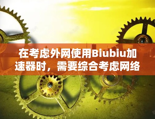 在考虑外网使用Biubiu加速器时，需要综合考虑网络连接、权限限制、使用限制以及其他潜在的安全风险。以下是一些关键点的分析