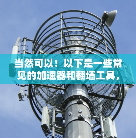 当然可以！以下是一些常见的加速器和翻墙工具，供你参考