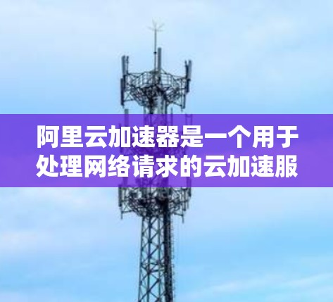 阿里云加速器是一个用于处理网络请求的云加速服务，主要用于提高服务器的响应速度和处理能力。它主要通过优化网络请求处理和负载均衡来提升整体网络性能