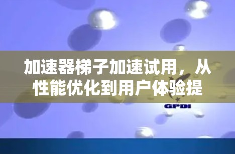 加速器梯子加速试用，从性能优化到用户体验提升