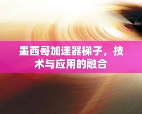 墨西哥加速器梯子，技术与应用的融合
