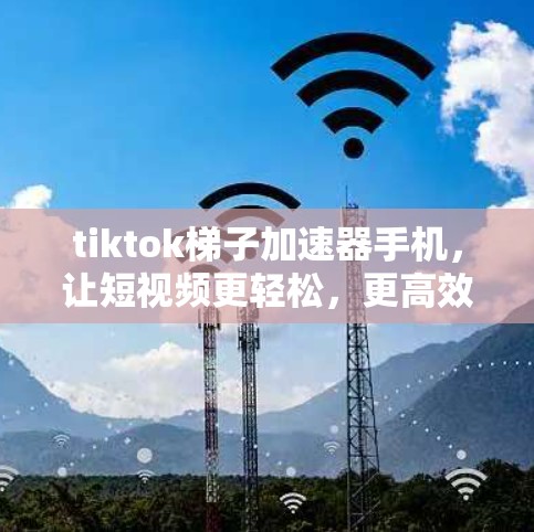 tiktok梯子加速器手机，让短视频更轻松，更高效