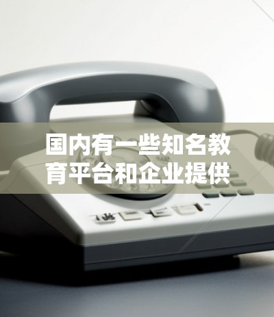 国内有一些知名教育平台和企业提供免费的梯子加速器，这些工具可以用于教学、办公、旅游等场景。以下是一些国内免费的梯子加速器推荐