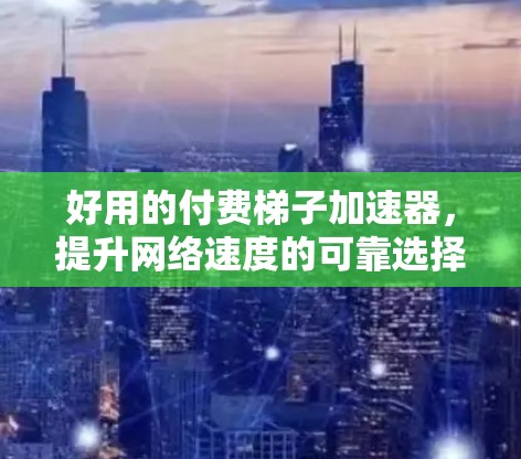 好用的付费梯子加速器，提升网络速度的可靠选择