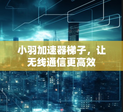 小羽加速器梯子，让无线通信更高效