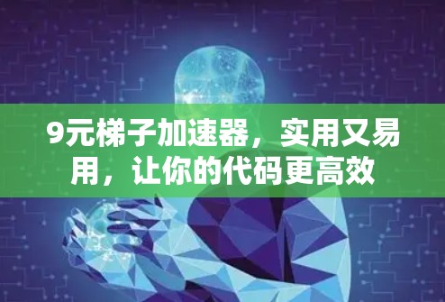 9元梯子加速器，实用又易用，让你的代码更高效