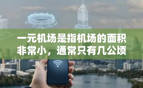 一元机场是指机场的面积非常小，通常只有几公顷甚至更少，这种设计方式旨在通过降低飞行成本、减少资源浪费等手段，提高机场的效率和性能