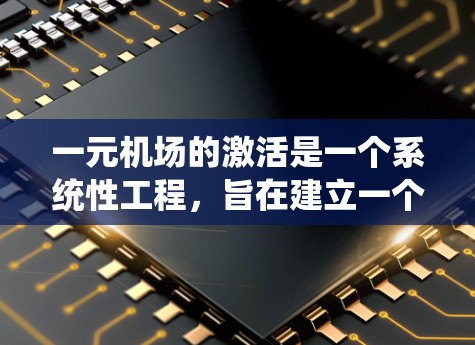 一元机场的激活是一个系统性工程，旨在建立一个统一的机场系统，使得不同机场能够高效地协调和管理。以下是对这一过程的系统性分析