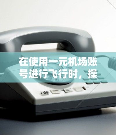 在使用一元机场账号进行飞行时，操作步骤如下