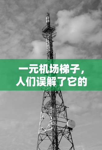 一元机场梯子，人们误解了它的真正价值