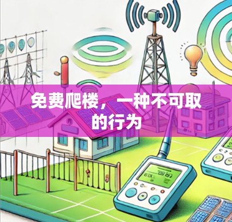 免费爬楼，一种不可取的行为