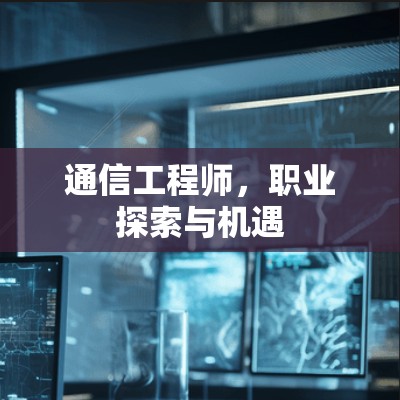 通信工程师，职业探索与机遇