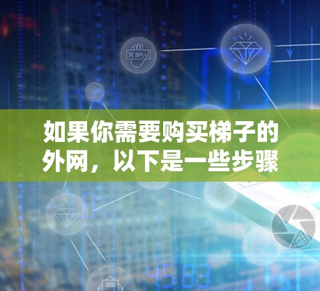 如果你需要购买梯子的外网，以下是一些步骤和建议，帮助你完成购买