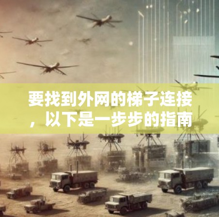 要找到外网的梯子连接，以下是一步步的指南