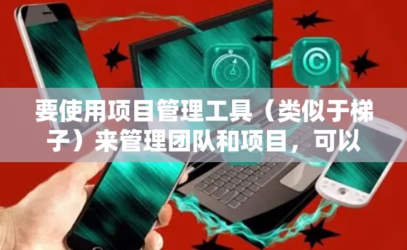 要使用项目管理工具（类似于梯子）来管理团队和项目，可以按照以下步骤进行