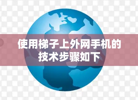 使用梯子上外网手机的技术步骤如下