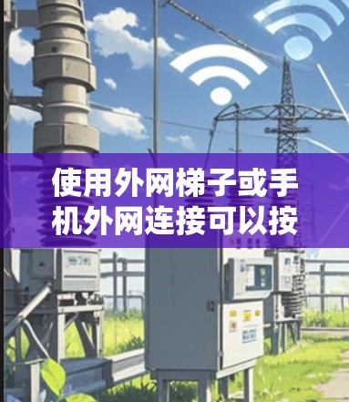 使用外网梯子或手机外网连接可以按照以下步骤进行