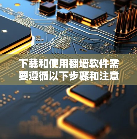 下载和使用翻墙软件需要遵循以下步骤和注意事项