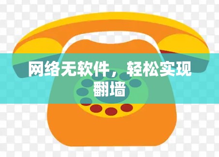 网络无软件，轻松实现翻墙